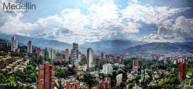 Hermosa panoramica de Medellin Colombia