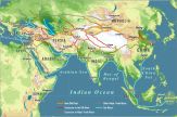 silk road maps and arab sea trading routes