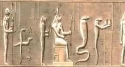 dioses serpiente-1 en Egipto