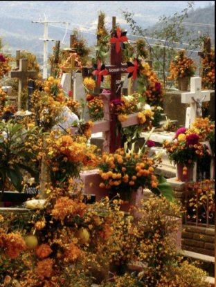 Dia de muertos en Ayutla Oaxaca panteon